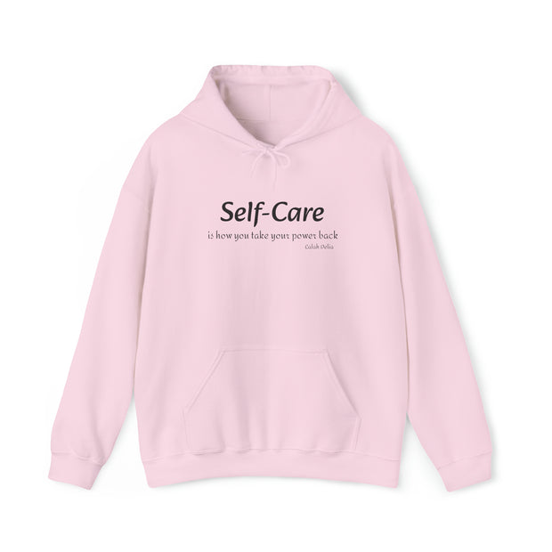 Self-care Hooded Sweatshirt