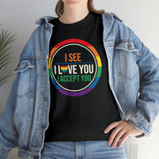 I See Unisex Heavy Cotton Tee