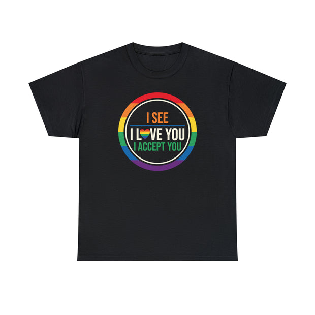 I See Unisex Heavy Cotton Tee