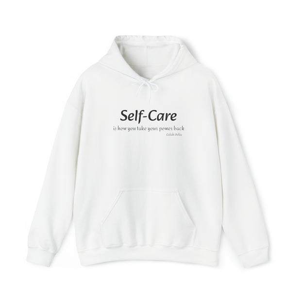 Self-care Hooded Sweatshirt