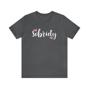 Sobriety Unisex Jersey Short Sleeve Tee