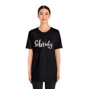 Sobriety Unisex Jersey Short Sleeve Tee