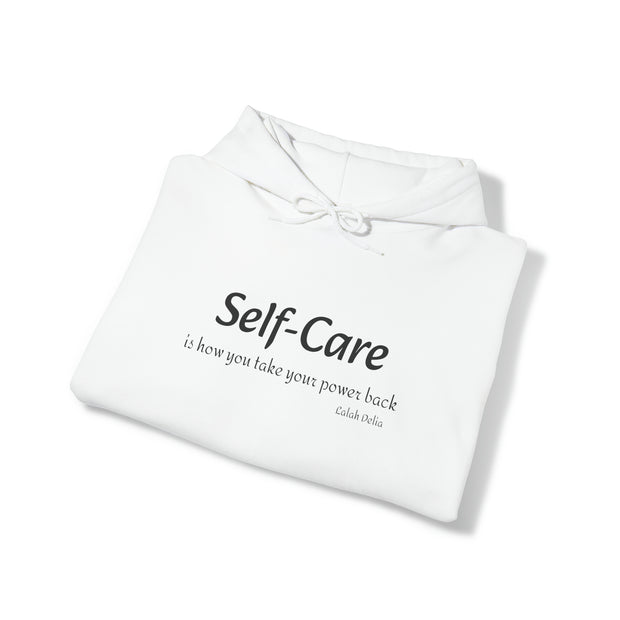 Self-care Hooded Sweatshirt