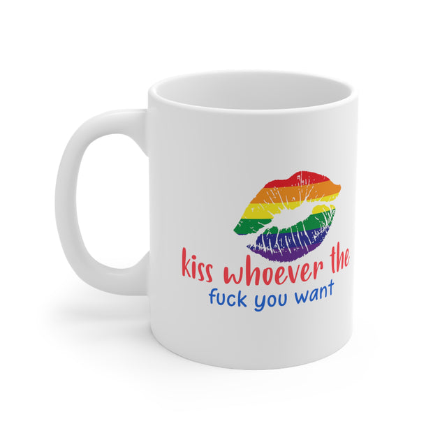 Kiss Whoever Mug 11oz