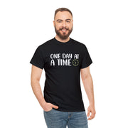 One Day at a Time Unisex Heavy Cotton Tee