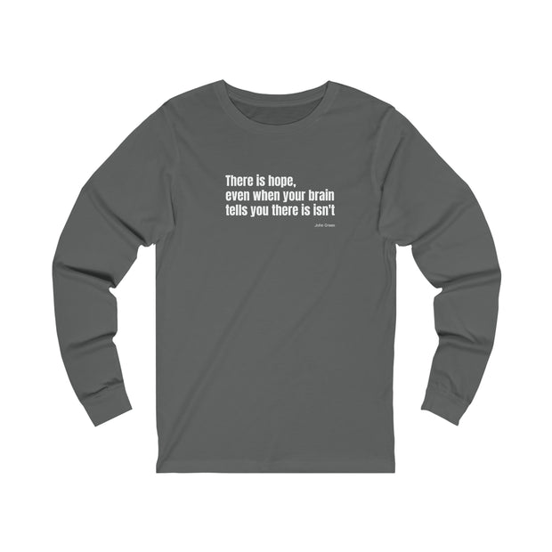 There is Hope Unisex Jersey Long Sleeve Tee