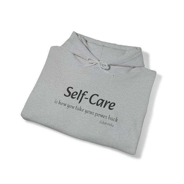 Self-care Hooded Sweatshirt