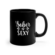 Sober 11oz Black Mug