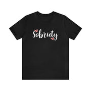 Sobriety Unisex Jersey Short Sleeve Tee