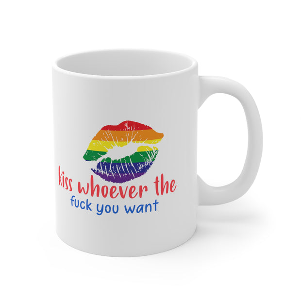 Kiss Whoever Mug 11oz