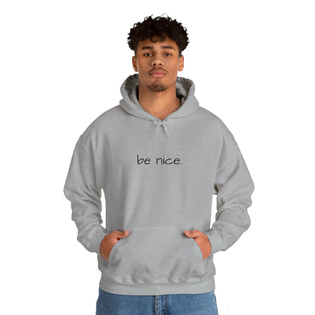 Be Nice Hooded Sweatshirt