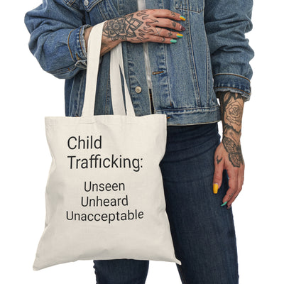 Unseen Unheard Tote Bag