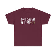 One Day at a Time Unisex Heavy Cotton Tee