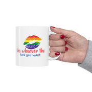 Kiss Whoever Mug 11oz